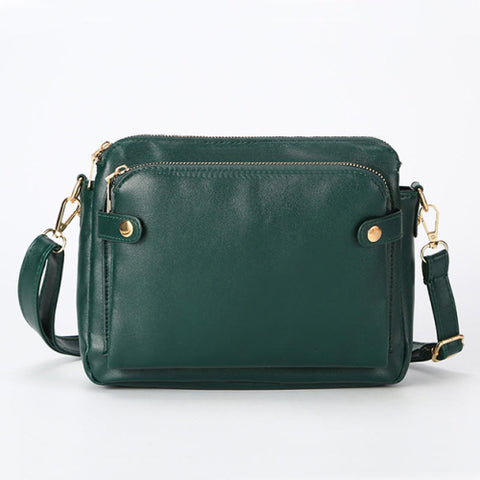Crossbody Leather Shoulder Bag and Clutch - 5 Colors Crossbody Leather Shoulder Bag and Clutch - 5 Colors