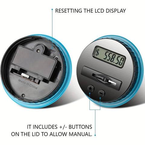 Digital Counting Money Jar Saving Bank Digital Counting Money Jar Saving Bank