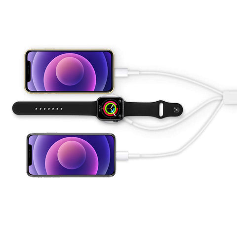 3-in-1 USB Charger for iPhone & Apple Watch 3-in-1 USB Charger for iPhone & Apple Watch
