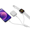 3-in-1 USB Charger for iPhone & Apple Watch