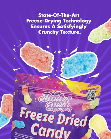 Freeze Dried Crunch Candy – 5 Flavor Variety Pack Freeze Dried Crunch Candy – 5 Flavor Variety Pack