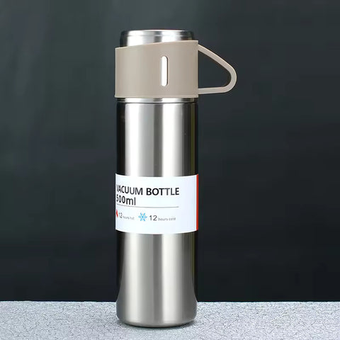 Stainless Steel Insulated Vacuum Sealed Bottle Set Stainless Steel Insulated Vacuum Sealed Bottle Set