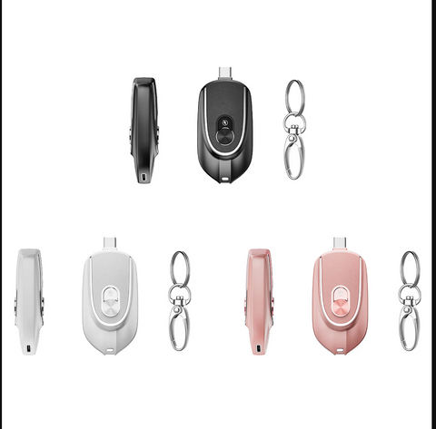 2-in-1 Connector Power Station Portable Charger Mini Emergency Keychain Power Bank 2-in-1 Connector Power Station Portable Charger Mini Emergency Keychain Power Bank