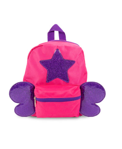 Mini Wings with Star 9" Mini Kids Backpack Mini Wings with Star 9" Mini Kids Backpack