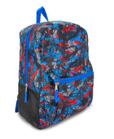 Blue Red Camo 16" Backpack Blue Red Camo 16" Backpack