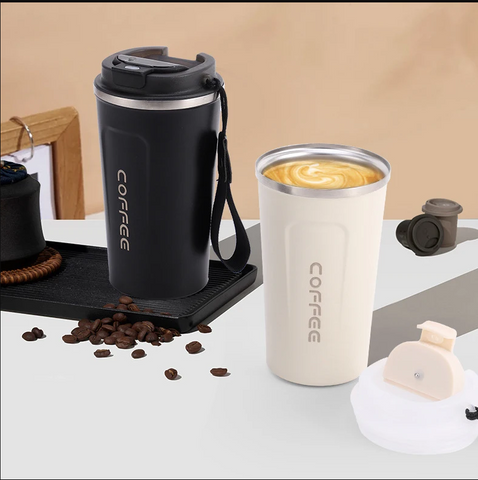 Double Wall Stainless Steel Vacuum Mug with LED Temperature Display Double Wall Stainless Steel Vacuum Mug with LED Temperature Display