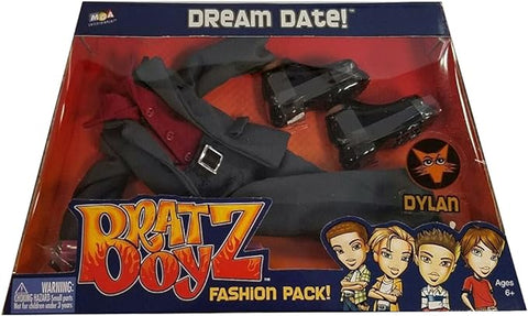6 Pack Full Collection Bratz Boyz Doll Fashion Pack Clothes with Shoes 6 Pack Full Collection Bratz Boyz Doll Fashion Pack Clothes with Shoes