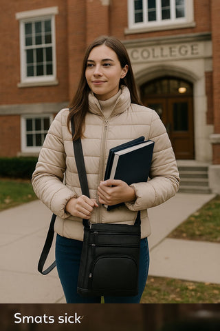 Genuine Leather Crossbody Purse Bag Genuine Leather Crossbody Purse Bag