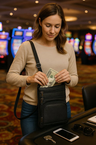 Genuine Leather Crossbody Purse Bag Genuine Leather Crossbody Purse Bag