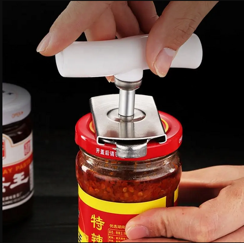 Kitchen Stainless Steel Can and Jar Opener Screw Tool Kitchen Stainless Steel Can and Jar Opener Screw Tool