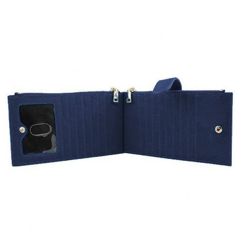 Bifold Multi Card Case Wallet with Zipper Pocket with RFID Blocking Bifold Multi Card Case Wallet with Zipper Pocket with RFID Blocking