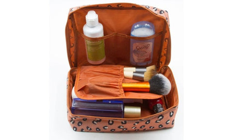 Printed Portable Travel Pouch Printed Portable Travel Pouch