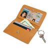RFID Genuine Leather Key Ring Wallet - 5 Colors