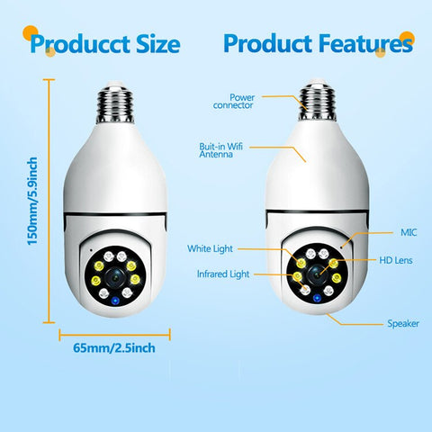 5G Bulb Surveillance Camera 5G Bulb Surveillance Camera
