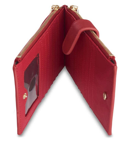 Bifold Multi Card Case Wallet with Zipper Pocket with RFID Blocking Bifold Multi Card Case Wallet with Zipper Pocket with RFID Blocking