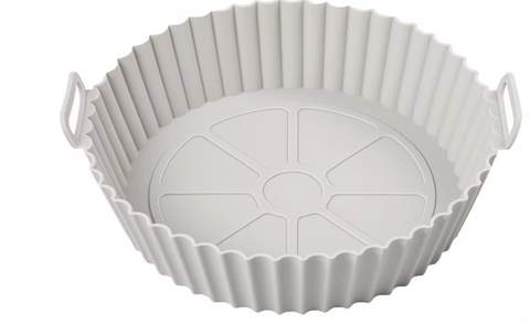 Set of 2 Reusable Silicone Air Fryer Liners Set of 2 Reusable Silicone Air Fryer Liners