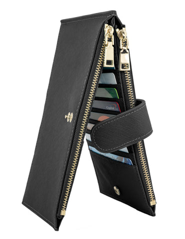 RFID Blocking Bifold Multi Card Case Wallet with CDC Card Slot RFID Blocking Bifold Multi Card Case Wallet with CDC Card Slot