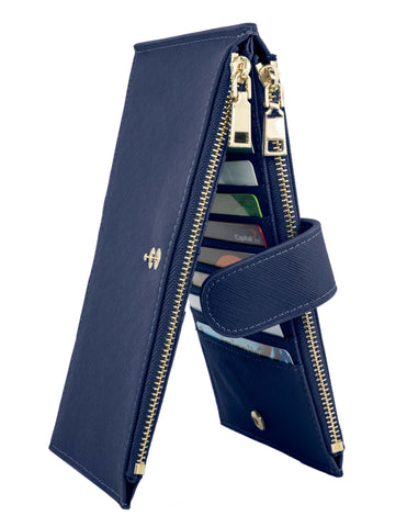 RFID Blocking Bifold Multi Card Case Wallet with CDC Card Slot RFID Blocking Bifold Multi Card Case Wallet with CDC Card Slot