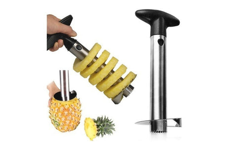 Stainless Steel Pineapple Corer and Slicer Stainless Steel Pineapple Corer and Slicer