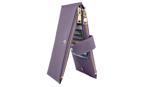 Bifold Multi Card Case Wallet with Zipper Pocket with RFID Blocking Bifold Multi Card Case Wallet with Zipper Pocket with RFID Blocking