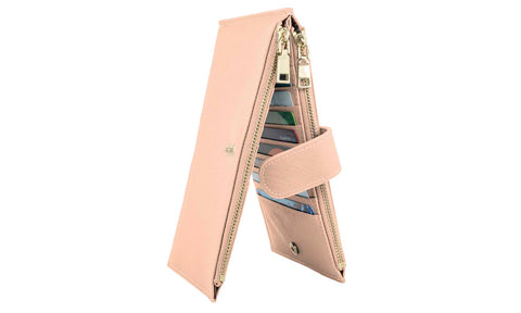 Bifold Multi Card Case Wallet with Zipper Pocket with RFID Blocking Bifold Multi Card Case Wallet with Zipper Pocket with RFID Blocking