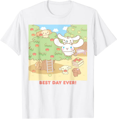 Cinnamoroll Best Day Ever Apple Picking T-Shirt
