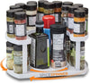 Spice Spinner Two-Tiered Spice Organizer & Holder That Saves Space, Keeps Everything Neat, Organized