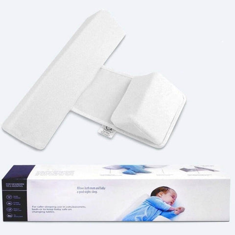 Adjustable Anti-Roll Safety Sleep Pillow for Babies NB- 6 months Random Colors