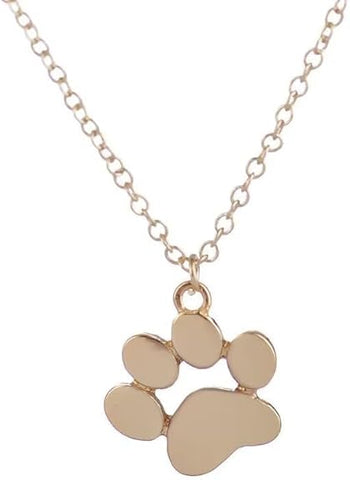 Pet Lovers Paw Necklace