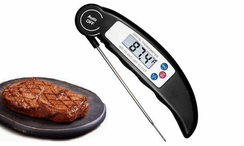 Instant Digital Meat Thermometer Probe for Grilling and Cooking- Random Color