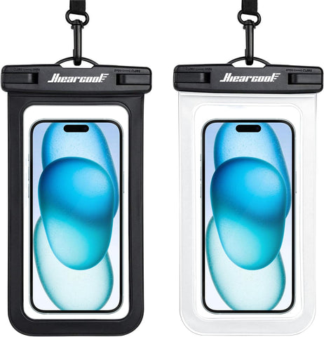 2 Pack Universal Waterproof Phone Pouch Travel Pool Pouch Case