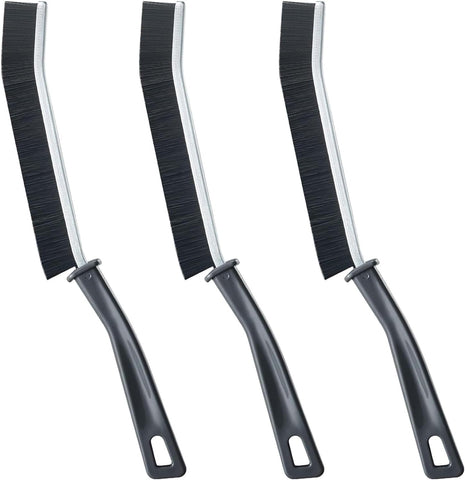 Crevice Cleaning Brush, Hard Bristle Small Cleaning Brushes, Grout Cleaner Brush, Toilet Brush, Scrub Brush for Shower Tile, Skinny Gap Cleaning Tools for Household Use, Bathroom, Kitchen