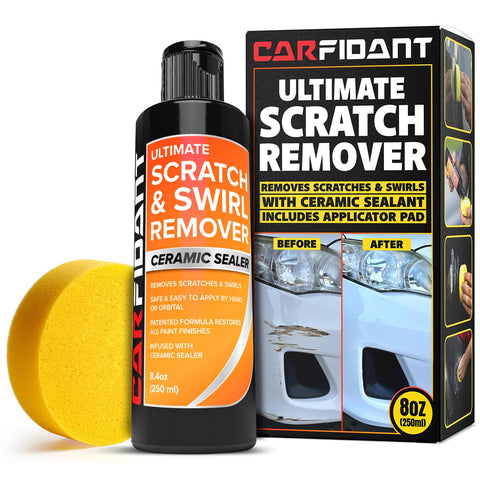 Scratch Repair Kit – Ultimate Car Paint Remover & Restorer with Polishing Buffer Pad – 100ML