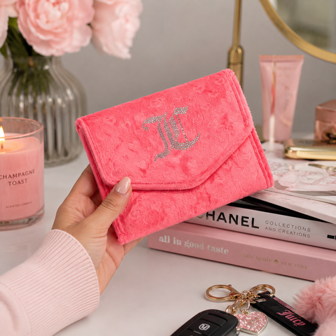 JUICY COUTURE Pinkish Hand Wallet Purse