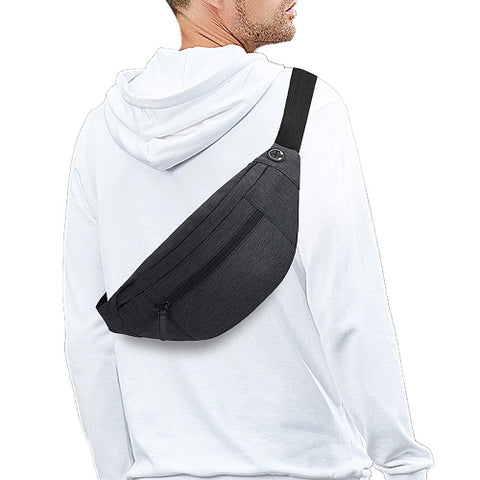 Large Crossbody Fanny Travel Shoulder Crossbody Bag-Random Color
