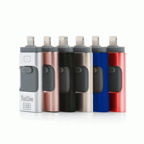 iFlash USB Phone Data Transfer Drive for iPhone, iPad & Android