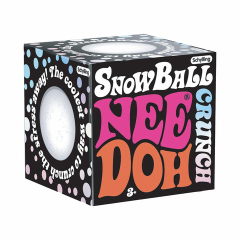 Snow Ball Crunch SNBC Sensory Anxiety Releasing Squish Ball