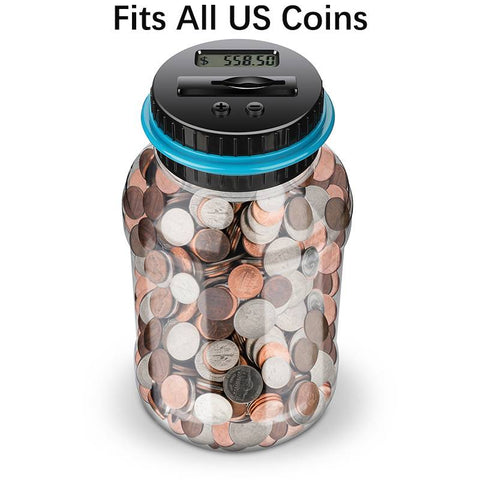 Digital Counting Money Jar Saving Bank