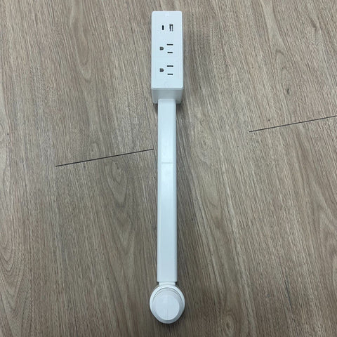 Outlet Extender Stick with USB-A, USB-C & 2 AC Ports – 27" Extension for Hard-to-Reach Spaces Behind Furniture