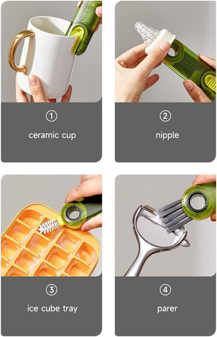 3-in-1 Multifunctional Gap Cleaning Brush Set  - 2 Pack