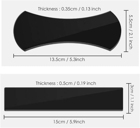 Sticky Pad Anti-Slip Fixate Gel Pads Universal Strong Reusable Traceless Car Sticker Washable Mobile Phone Stand Phone Stick