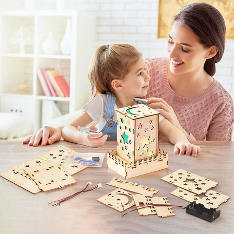 3D Puzzle Engineering Model STEM Science Kits Wood Arts and Craft Kits