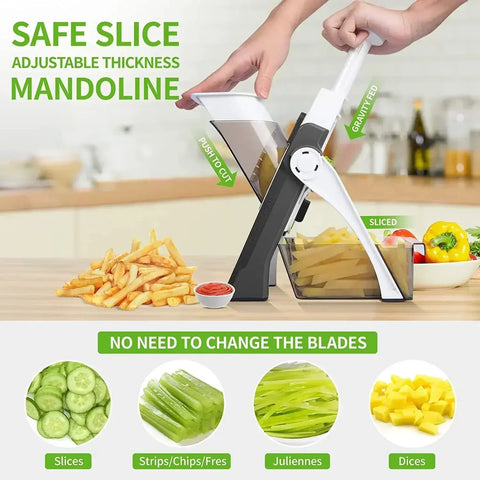 Multi Vegetable Chopper Potato Slicer