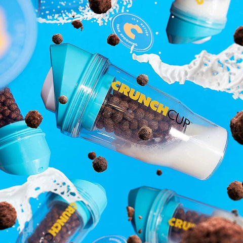 Crunch Cup™ – On-the-Go Cereal Tumbler | Single Pack (Assorted Colors)