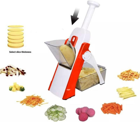 Mandoline Vegetable Slicer with Adjustable Thickness