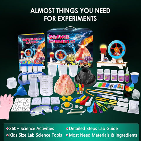 260+ Science Experiments Kits for Kids S.T.E.M Activity Educational Project