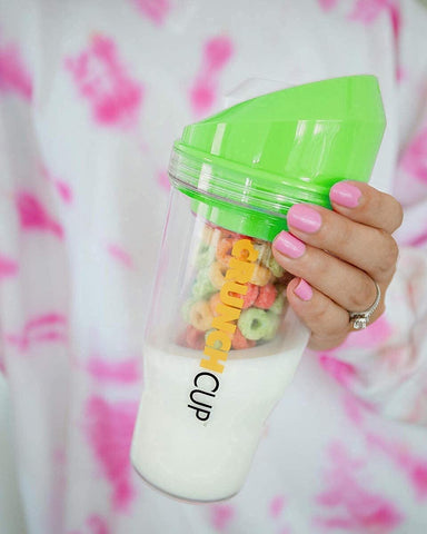 Crunch Cup™ – On-the-Go Cereal Tumbler | Single Pack (Assorted Colors)