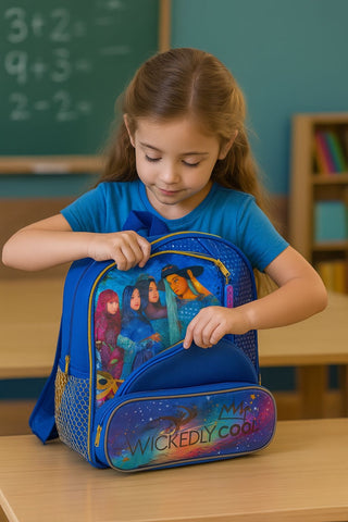 Wickedly Cool Kids Unisex Backpack 16" School Backpack