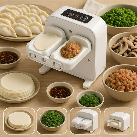 Electric Dumpling Maker – Effortless Homemade Dumplings in Minutes