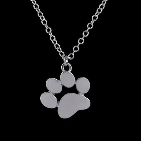 Pet Lovers Paw Necklace